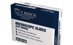 F. Bosch Microscope slides (cut edges)