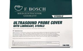F. Bosch Ultraschallsondenabdeckung mit Gleitmittel, steril