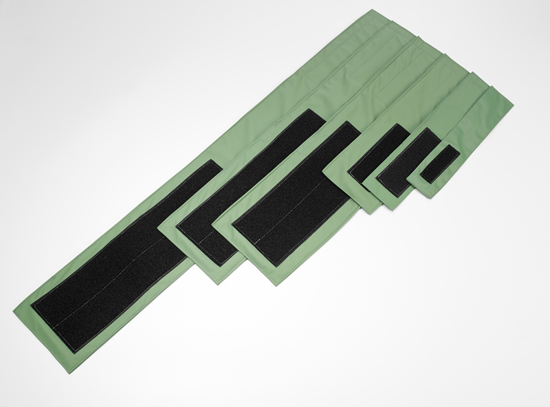 Washable Velcro cuffs set 