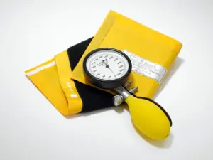 Blood pressure monitor Prakticus matte yellow F. Bosch